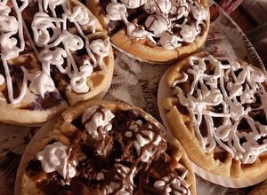 Una foto de Waffles mezcla sencilla