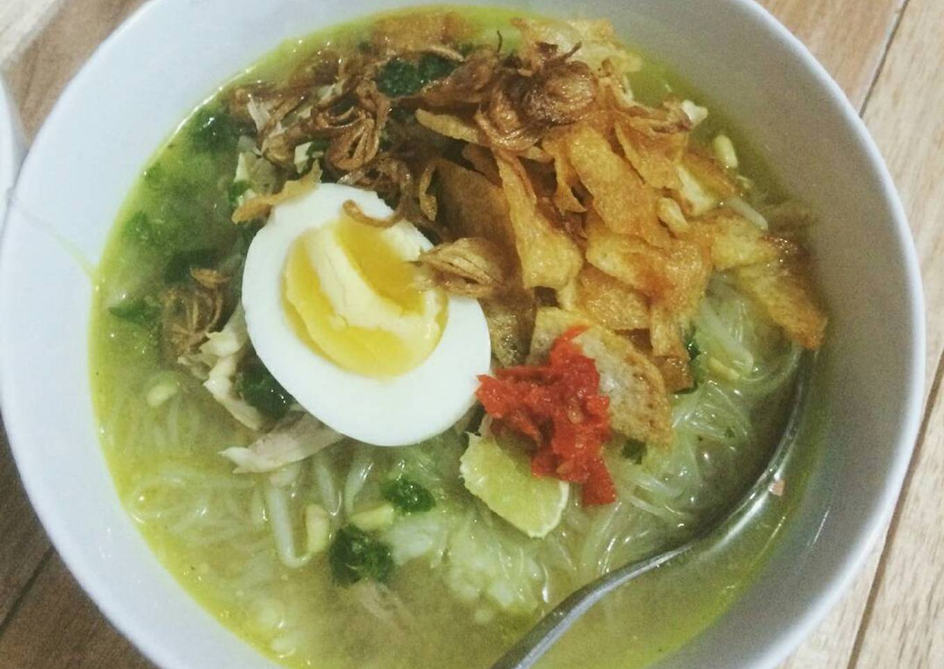 Soto Ayam Lamongan Tanpa Penyedap