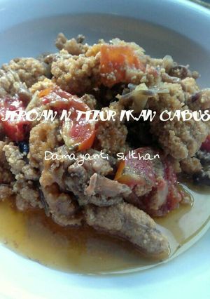 Foto resep Jeroan dan Telur Ikan Gabus (Parutan dan Intalu Iwak Haruan)