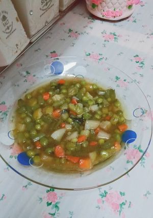 صورة لوصفة شوربه خضار