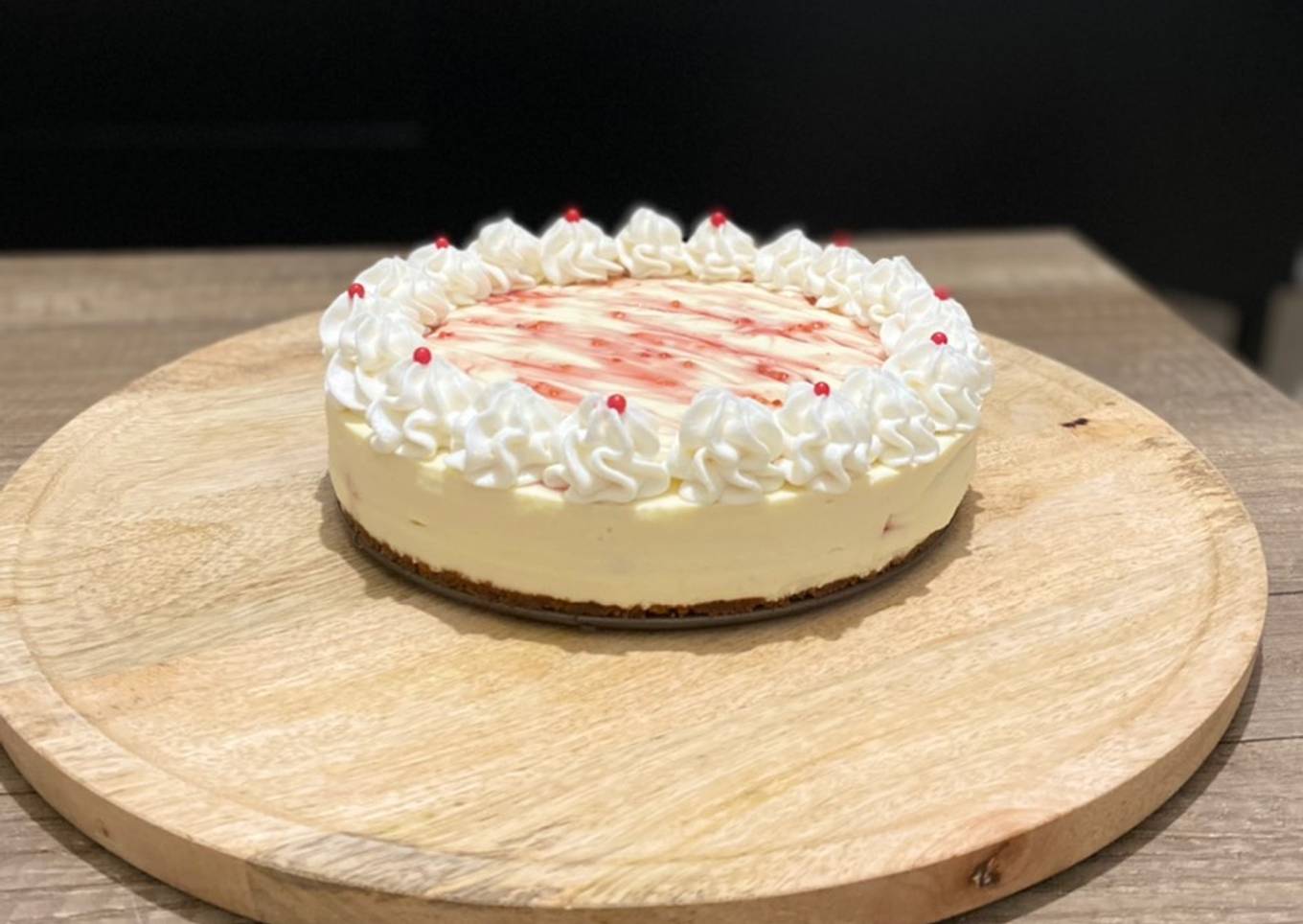 Cheescake sans cuisson sans gélatine