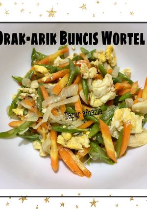 Foto resep Orak-arik Buncis wortel