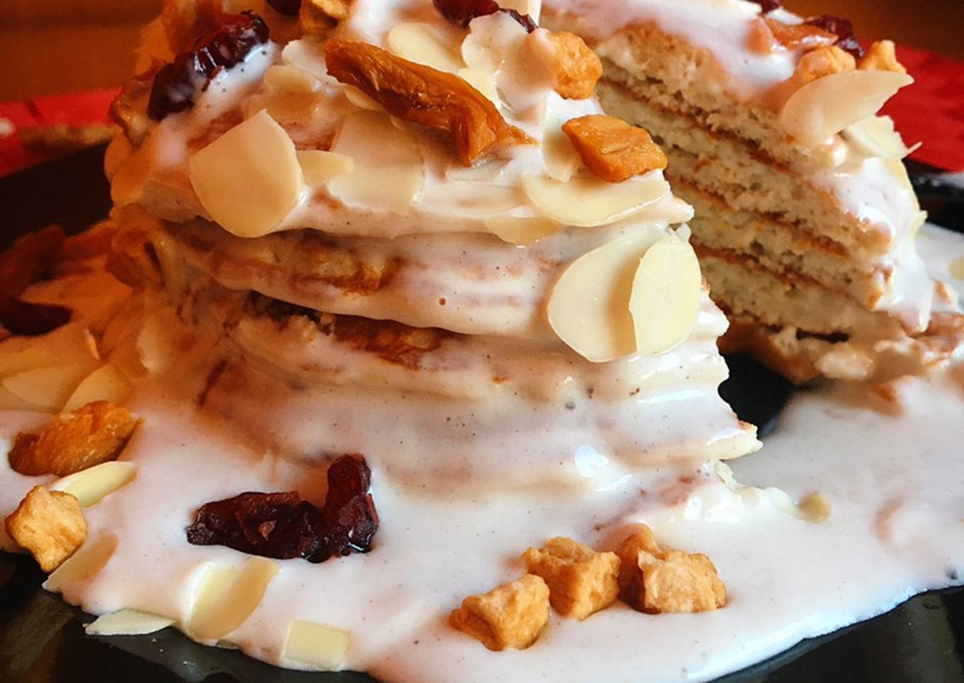 Tortitas sabor roscón de reyes fit