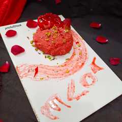 स्ट्रॉबेरी हलवा (Strawberry Halwa recipe in Hindi)-レシピのメイン写真