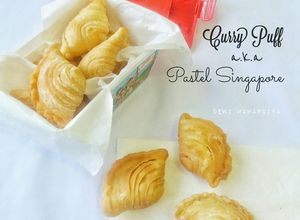 Foto resep Curry Puff aka Pastel Singapura aka Karipap Pusing (Step by Step)