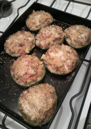 Una foto de Zapallitos rellenos (for dummies)