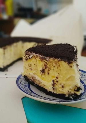 Una foto de Cheesecake de Oreo (mi versión)