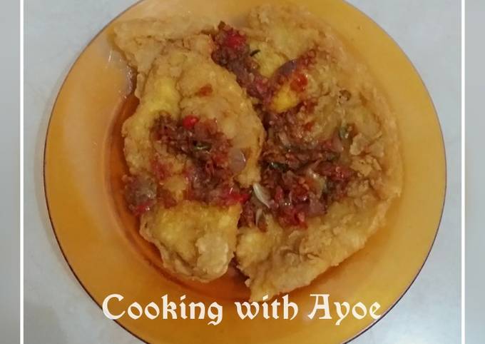 Resep Telur Geprek Sambal Bawang Oleh 🌺 Wita Gusti Ayoe 🌺 Cookpad