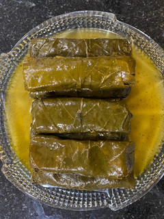 صورة لوصفة ورق عنب بطريقتي 😋❤️