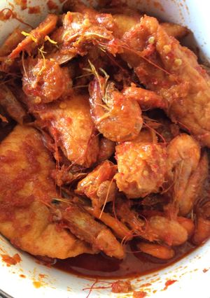 Foto resep Udang balado