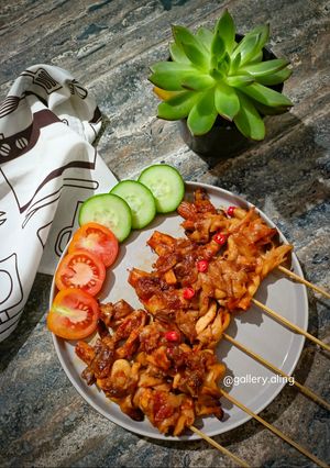 Foto resep Sate Jamur Panggang Teflon