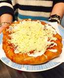 Kefíres burgonyás lángos