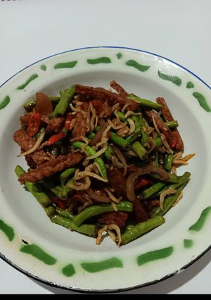 Foto resep Tempe Kacang Panjang Ikan Teri
