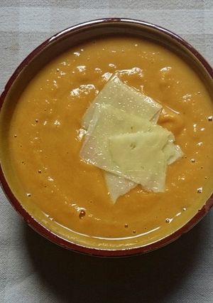 Foto principal de Crema de Calabaza con Manzana