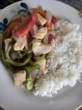 Saltado de caigua