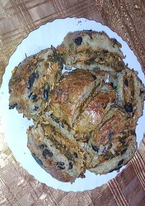 صورة لوصفة بطاطا رولي بالسبانخ
