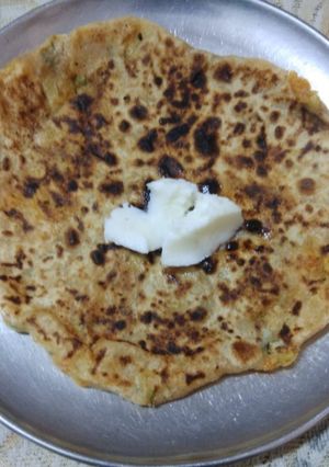 आलू प्याज़ का पराठा (Aloo pyaz ka paratha recipe in hindi) रेसिपी मुख्य फोटो