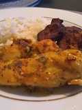 Pollo a la mostaza y maple