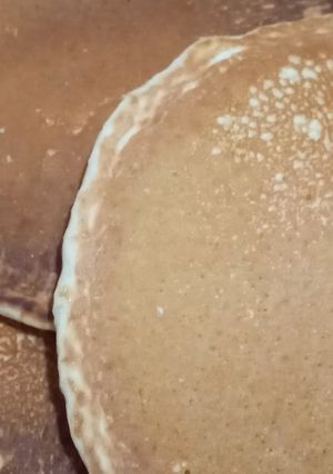 صورة لوصفة بان كيك سهل وسريع 👍👍😋 وبنييين