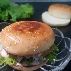 A picture of Chicken Patty Burger 🍔.