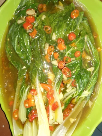 Easy Way Make Steam pak coy siram saus rawit the So Delicious Appealing