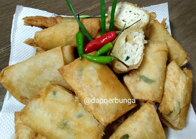 Martabak Tahu Telur Kulit Lumpia