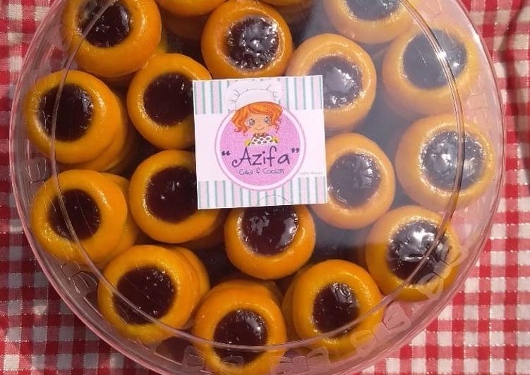 Kiat-kiat mengolah Blueberry Thumbprint Cookies nikmat