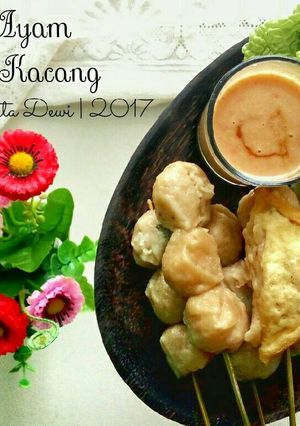Foto resep Cilok ayam bumbu kacang