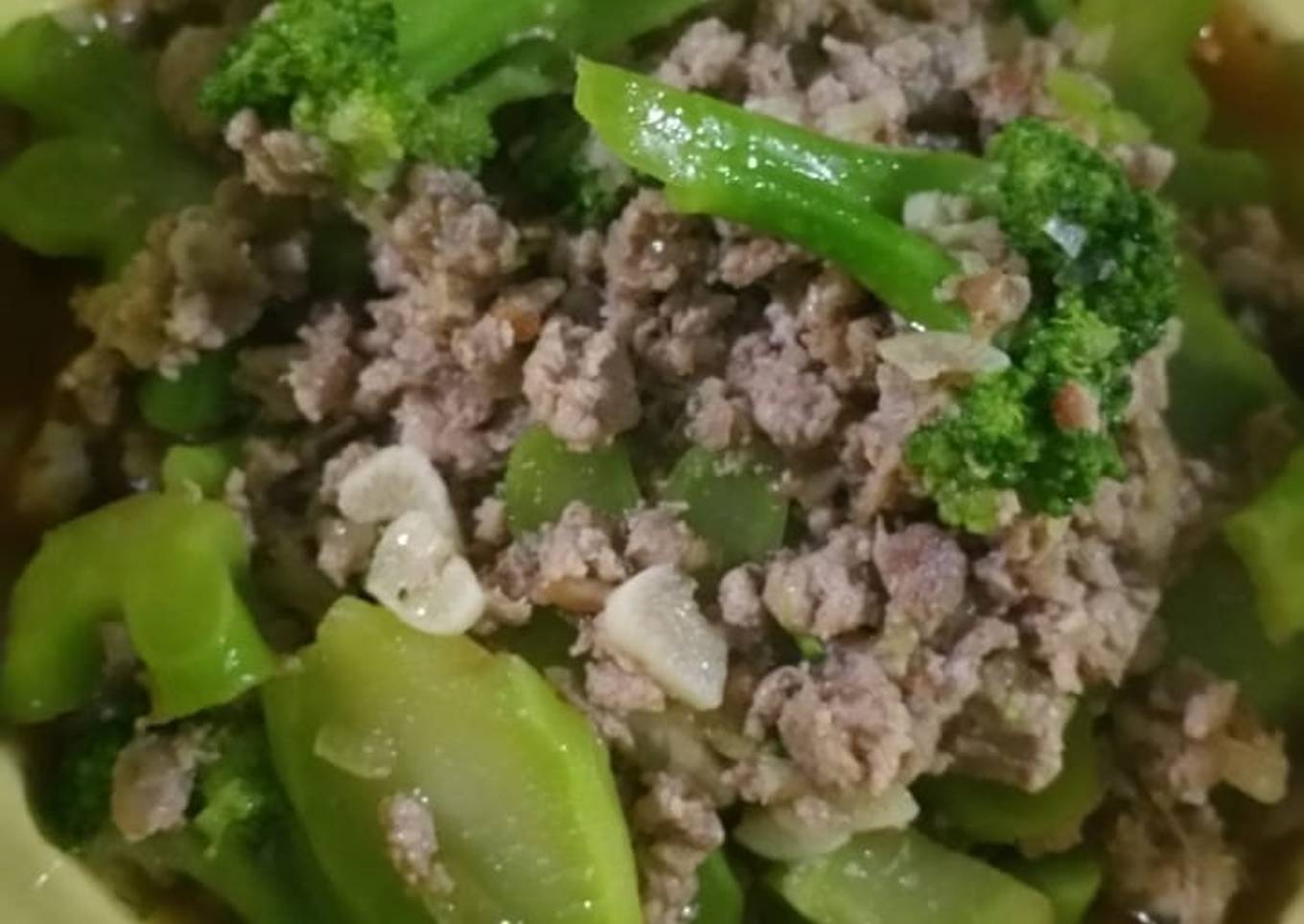 Cah Brokoli Daging