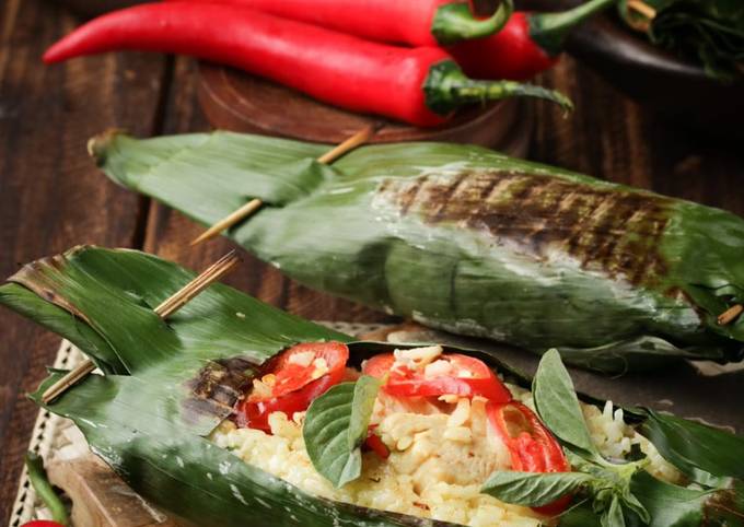 Bagaimana cara buat Nasi bakar kalasan yang nagih banget