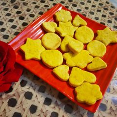 A picture of Custard Cookies.