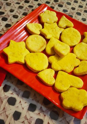 A picture of Custard Cookies.