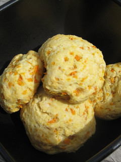 A picture of Honey & Carrot Hot Biscuit (Scone).