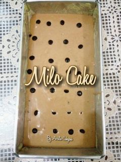 Foto resep Choco Milo Cake (Bolu Kukus Cokelat)