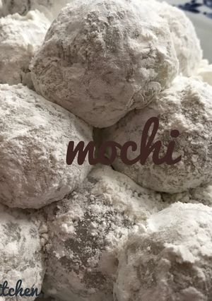 Foto resep Mochi Isi kacang Tanah/redbean