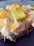 Tarta con base de quinoa