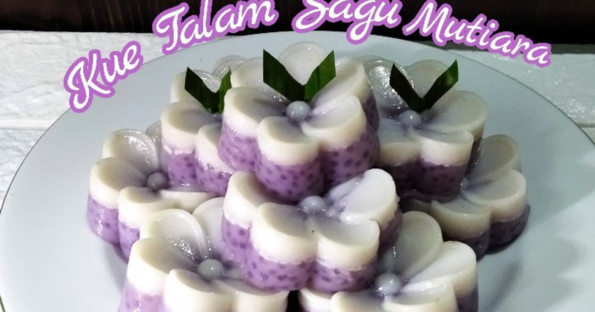 Resep *Kue Talam Sagu Mutiara* oleh ati dewanthi - Cookpad