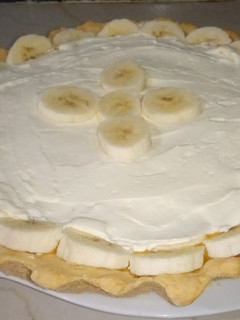 Una foto de Tarta de Banana Split
