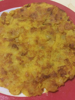 Una foto de Tortilla española vegana