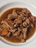 Cerdo con salsa de ostras