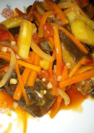 Foto resep Lele goreng tepung saus asam manis