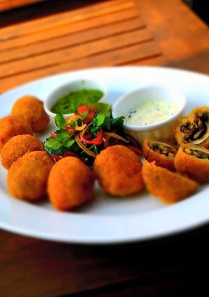 A picture of Stuffed Mushrooms.