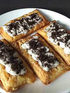 Foto resep Cookies & Cream Cheese Puff Pastry 🍪