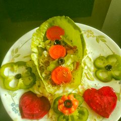 A picture of Colourful salad.
