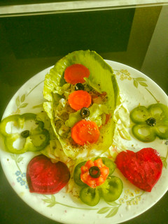 A picture of Colourful salad.
