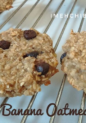 Foto resep Banana Oatmeal Cookies