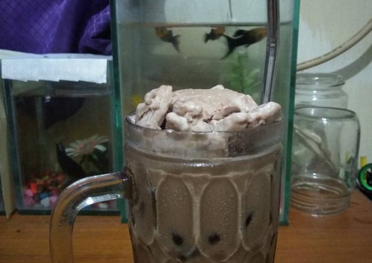 Mocca Float homemade