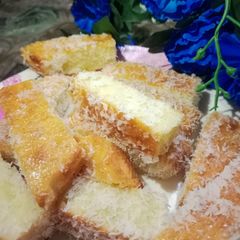 A picture of Coconut cake 🎂 🥮 🥥.