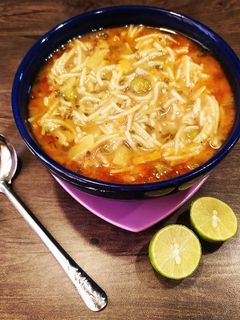 عکسی از دستور سوپ ورمیشل