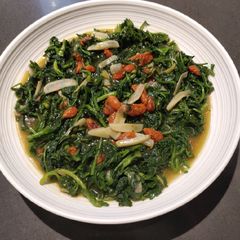A picture of Sautted Water Cress.